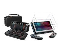 JETech para Nintendo Switch 2 (2025) 7,9 Pulgadas Estuche Transporte con 10 Ranuras para Tarjetas Juego y Bolsillo Accesorios y Protector de Pantalla Lote