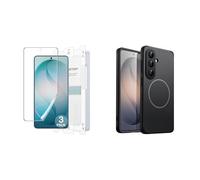 JETech para Samsung Galaxy S26 Protector de Pantalla y Magnética Funda Tarea Pesada Doble Capa Lote