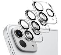 JETech Protector de Lente Cámara para iPad Pro 11 Pulgadas M5/M4 y iPad Pro 13 Pulgadas M5/M4, Vidrio Templado Transparente HD Anti-Arañazos 9H, Cobertura Completa, 3 Unidades