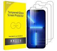 JETech Protector de Pantalla Compatible con iPhone 13 Pro MAX 6,7 Pulgadas, Cristal Vidrio Templado, 3 Unidades