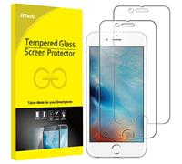 JETech Protector de Pantalla Compatible con iPhone 6s Plus iPhone 6 Plus, Cristal Vidrio Templado, 2 Unidades