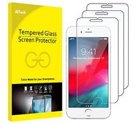 JETech Protector de Pantalla Compatible con iPhone 8 Plus, iPhone 7 Plus, iPhone 6s Plus y iPhone 6 Plus, Cristal Vidrio Templado, 3 Unidades