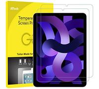 JETech Protector de Pantalla Compatible iPad Air 5 (10,9-Pulgadas, 2022 Modelo, 5.ª Generación), Cristal Vidrio Templado, 2 Unidades