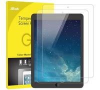 JETech Protector de Pantalla para iPad (9,7 Pulgadas, 2018/2017 Modelo, 6ª/5ª generación), iPad Air 1, iPad Air 2, iPad Pro 9,7", Cristal Vidrio Templado, 2 Unidades