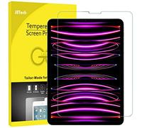 JETech Protector de Pantalla para iPad Air 5/4 10,9 Pulgadas, iPad Pro 11 Pulgadas (2022/2021/2020/2018 Modelo), Cristal Vidrio Templado