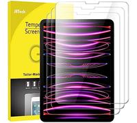 JETech Protector de Pantalla para iPad Air 5/4 10,9 Pulgadas, iPad Pro 11 Pulgadas (2022/2021/2020/2018 Modelo), Cristal Vidrio Templado, HD Transparente, 3 Unidades