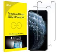 JETech Protector de Pantalla para iPhone 11 Pro, iPhone XS y iPhone X 5,8", Cristal Vidrio Templado, 2 Unidades