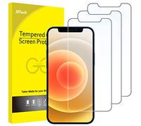 JETech Protector de Pantalla para iPhone 12/12 Pro 6,1 Pulgadas, Vidrio Cristal Templado, 3 Unidades