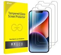 JETech Protector de Pantalla para iPhone 14 Plus 6,7 Pulgadas, Cristal Vidrio Templado, 3 Unidades