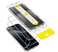 JETech Protector de Pantalla para iPhone 16 Pro 6,3 Pulgadas, Instalación Súper Fácil en 10 Segundos, Cristal Vidrio Templado Sin Burbujas, Amigable para Funda, HD Clara, 2 Unidades
