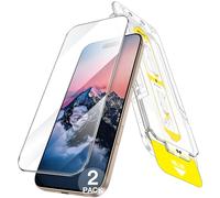 JETech Protector de Pantalla para iPhone 16 Pro Max 6,9 Pulgadas, Instalación Súper Fácil en 10 Segundos, Cristal Vidrio Templado Sin Burbujas, Amigable para Funda, HD Clara, 2 Unidades