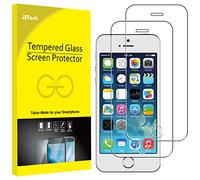JETech Protector Pantalla para iPhone SE 2016, iPhone 5s/5/5c, 2 Unidades