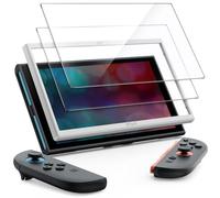 JETech Protector de Pantalla para Nintendo Switch 2 2025, Cristal Vidrio Templado 9H con Marco de Instalación Fácil, Anti-Arañazos, HD Clara, 2 Unidades