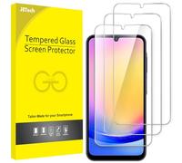 JETech Protector de Pantalla para Samsung Galaxy A25 5G 6,5 Pulgadas, Cristal Vidrio Templado 9H, Anti-Arañazos, HD Transparente, 3 Paquetes