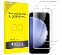 JETech Protector de Pantalla para Samsung Galaxy S23 FE 6,4 Pulgadas, Cristal Vidrio Templado, Compatible Huellas Dactilares ID, HD Transparente, 3 Paquetes