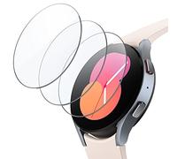 JETech Protector de Pantalla para Samsung Galaxy Watch FE/5/4 40mm (Solo Protector de Pantalla 36,55mm), Cristal Vidrio Templado 2,5D Borde Redondo, HD Transparente, 3 Unidades
