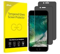 JETech Protector Pantalla de Privacidad Compatible con iPhone 8 Plus y iPhone 7 Plus, Anti-Spy, Cristal Vidrio Templado, 2 Unidades