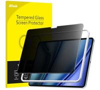 JETech Protector Pantalla de Privacidad para iPad Air 11 Pulgadas M3/M2 (2025/2024) con Marco de Instalación Fácil, Cristal Vidrio Templado Antiespía, 1 Unidad