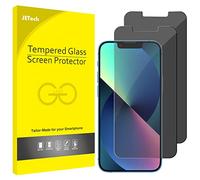 JETech Protector Pantalla de Privacidad para iPhone 16e 2025, iPhone 13/13 Pro 6,1 Pulgadas, Antiespia Cristal Vidrio Templado, Anti-Spy, 2 Unidades