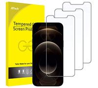 JETech Protector de Pantalla para iPhone 12 Pro MAX 6,7 Pulgadas, Vidrio Cristal Templado, 3 Unidades