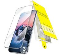 JETech Protector Pantalla para iPhone Air, Fácil Instalación Solo Paso con Caja Sin Burbujas Auto Alineación, Cristal Vidrio Templado 9H, HD Claro, 3 Unidades