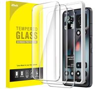 JETech Protector Pantalla para Nothing Phone 3, Cristal Vidrio Templado 9H con Marco de Instalación Fácil, Amigable para Funda, HD Claro, 3 Unidades
