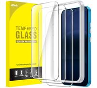 JETech Protector Pantalla para Nothing Phone 4a, Cristal Vidrio Templado 9H con Marco de Instalación Fácil, Compatible Huellas Dactilares ID, HD Claro, 3 Unidades