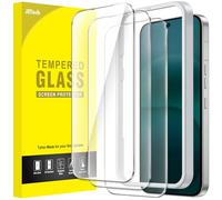 JETech Protector Pantalla para Nothing Phone 4a Pro, Cristal Vidrio Templado 9H con Marco de Instalación Fácil, Compatible Huellas Dactilares ID, HD Claro, 3 Unidades