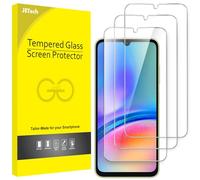 JETech Protector Pantalla para Samsung Galaxy A05s, 3 Unidades | HD Claro, Compatible con Face ID, Cristal Vidrio Templado Anti-Arañazos