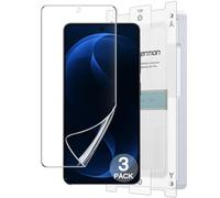 JETech Protector Pantalla para Samsung Galaxy S26 Plus, Película de TPU Flexible con Bandeja de Fácil Instalación, Compatible Huellas Dactilares ID, HD Claro, 3 Unidades