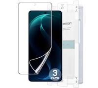 JETech Protector Pantalla para Samsung Galaxy S26 Ultra, Película de TPU Flexible con Bandeja de Fácil Instalación, Compatible Huellas Dactilares ID, HD Claro, 3 Unidades