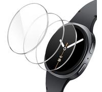 JETech Protector Pantalla para Samsung Galaxy Watch 8 40mm (Solo Protector de Pantalla 36,7mm), Cristal Vidrio Templado Anti-Arañazos, HD Claro, 3 Unidades