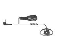 Jetfon Auricular Earloop con conexión Motorola 2 pin Kit manos libres para walkie talkies, micro-auricular Earloop con conexión Motorola 2 pin