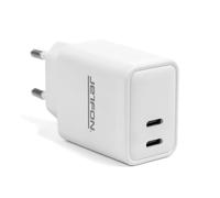 Jetfon Cargador Rápido de Pared Doble Toma USB-C, 10W 5V/2.1A