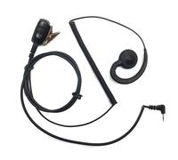 Jetfon Kit auricular higiénico conexión Motorola 1 pin Kit manos libres higiénico para walkie talkies con conexión Motorola 1 pin