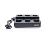 Jetfon Multi M-1400 Cargador múltiple para Motorola DP1400