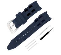 JETHENG Correa de goma para hombre compatible con Invicta Pro Diver 6977 6978 6981 de 26 mm para mujer, correa de reloj de silicona impermeable para trabajo al aire libre, correa de muñeca con hebilla