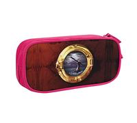 Jethro - Estuches para lápices Tull para adultos, estuche para lápices, cajas de lápices de apertura ancha, bolsa de cosméticos pequeña para adolescentes, universidad de, color, 5.0cm*10.5cm*20.5cm, Estuche para lápices
