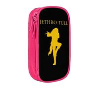 Jethro - Estuches para lápices Tull para adultos, estuche para lápices, cajas de lápices de apertura ancha, bolsa de cosméticos pequeña para adolescentes, universidad de, color, 5.0cm*10.5cm*20.5cm, Estuche para lápices