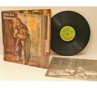 JETHRO TULL - JETHRO TULL, aqualung. Textured sleeve. GREAT COPY. VERY RARE. First UK pressing 1971. Matrix stamp. A-1U, B-3U. SOLID GREEN CHRYSALIS