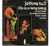 Jethro Tull - Jethro Tull Life Is A Long Song Holland Ep W/PS