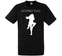 Jethro Tull Logo T-Shirt Rock tee Rock Band Shirt Black
