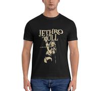 Jethro Tull T-Shirt Fitted t Shirts for Men Plain White t Shirts Men Blank t Shirts Short Sleeve tee Men