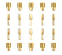 Jets principales hexagonales Plus S para jets piloto compatibles con MIKUNI VM para carburador X, 10 chorros principales y 10 jets piloto