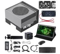 Jetson-A GX-Orin 64GB Not SSD Ultimate Kit 275 Tops | 16.5-inch Touchscreen，AI Large-scale Model Voice Module，USB Industrial Camera，with Ethernet,USB Display Port Provides