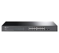 Jetstream 16 Puertos Gigabit Poe Smart Interruptor Con 2 Ranuras SFP -