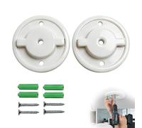 Jetstream 2 Pcs Montaje en Pared para Cámara Inteligente Base de 56 mm, Soportes Cámara Vigilancia, Compatible con Cámaras Que Tienen la Misma Base de Tamaño Que TP-Link, IPC40A, IPC42 Entre Otras