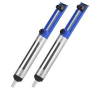 Jetstream 2 Piezas Desoldador de Estaño Manual, Bomba Desoldadora, Bomba de Succión Estaño, para Aspirar Estaño Líquido para Soldadura, para Uso en Laboratorios, Escuelas, Hogares, Industria