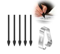 Jetstream 5 Pieza Lápiz Óptico Consejos Black, Stylus Pen Puntas de Recambio, Puntas de Repuesto Originales, compatible con Galaxy Tab S9, S8, S7, S6, Note20, Note10, S24U, S23U