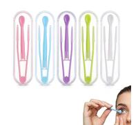 Jetstream 5 Piezas Pinzas para Lentes de Contacto, Removedor de Lentes de Contacto, Ventosas Lentillas, Adecuado para Lentes Blandos y Duros, Herramienta Auxiliar Portátil